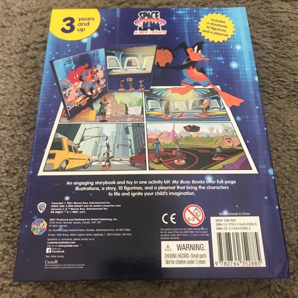Space Jam a New Legacy children’s book New - Picture 3 of 3